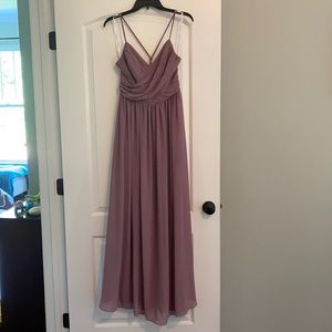 Bill Levkoff Bridesmaid Dress | Color Wisteria